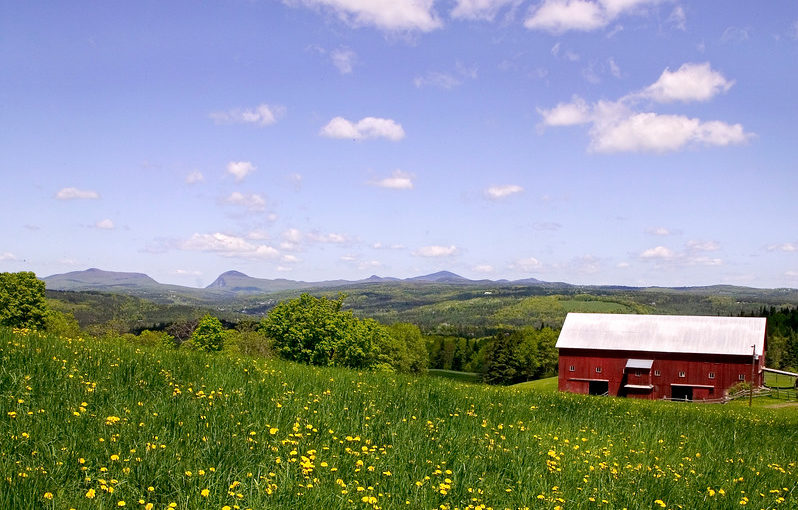 Vintage barn in Vermont